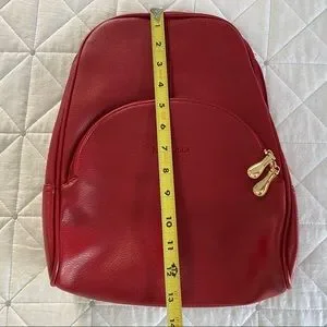 Nevenka | Bags | Nwot Nevenka Red Backpack | Poshmark